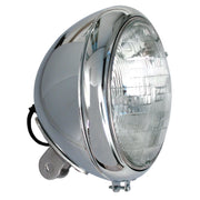 MCS 7" H4 headlamp for FL models - Chrome