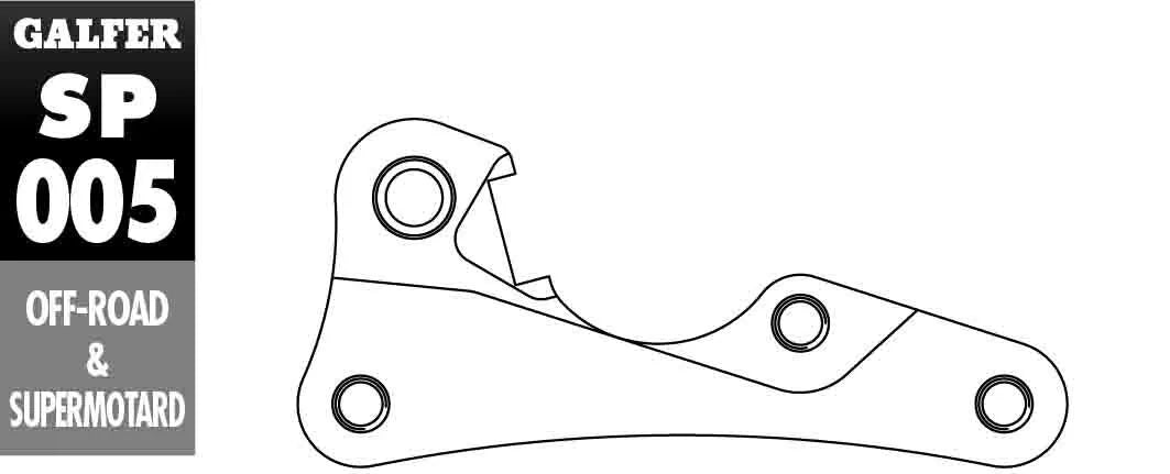 Wspornik Przenoszący Zacisk Hamulcowy Galfer Do Tarczy 270mm