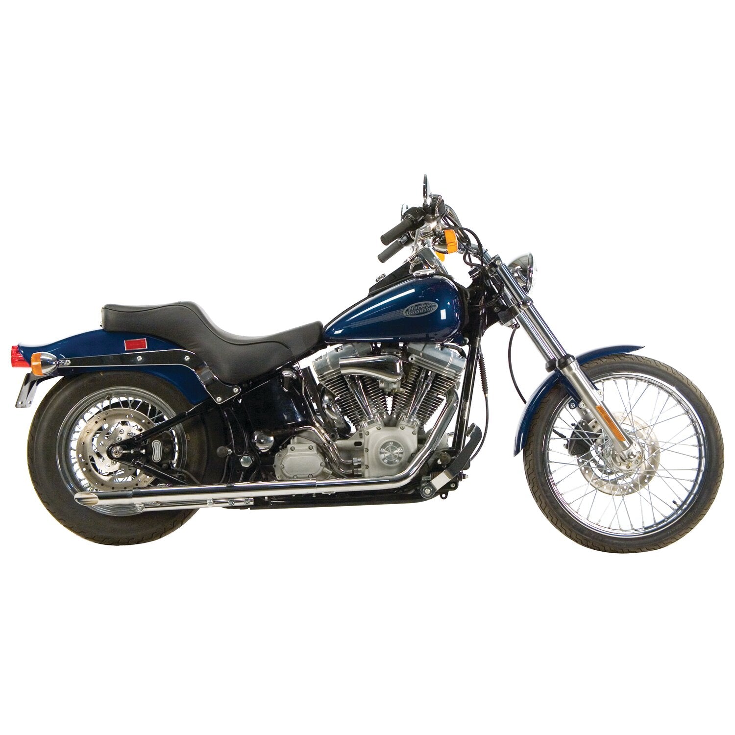 Paughco Tailpipe extension - 18" Slash cut - Chrome