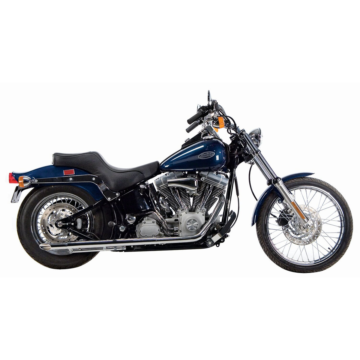 Paughco Tailpipe extension - 31" Slash cut - Chrome