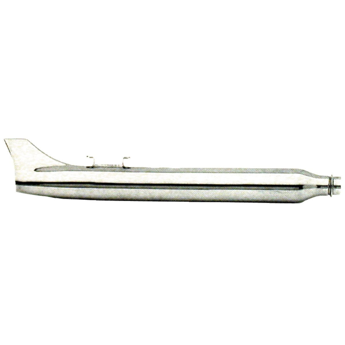 Paughco Smooth 3" Rocket Fishtail muffler - 31" - L&r