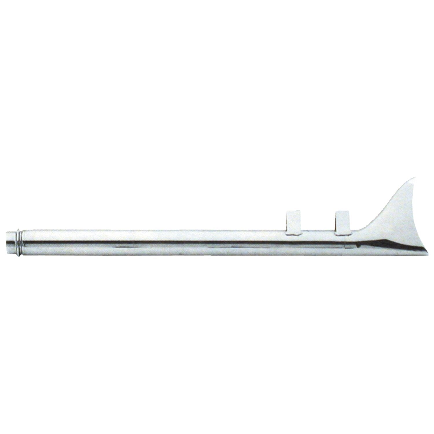 Paughco Fishtail extension (right) - 31" long - Chrome
