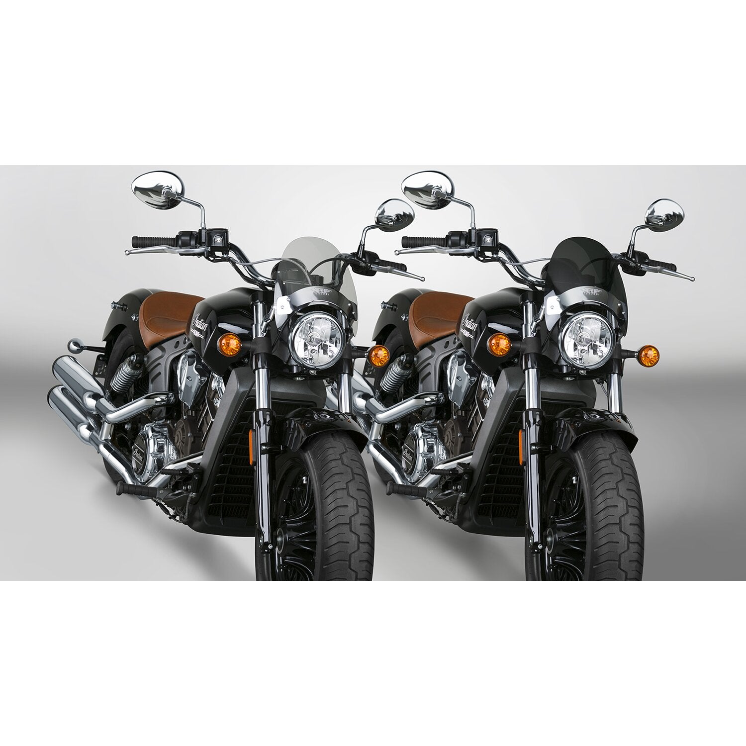 National Cycle Flyscreen® LS dark tinted chrome