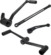Arlen Ness Deep Cut Foot Controls - Black Anodized