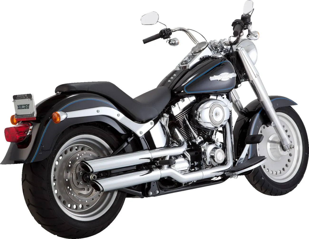Tłumiki Vance & Hines Twin Slash 3" Slip-on