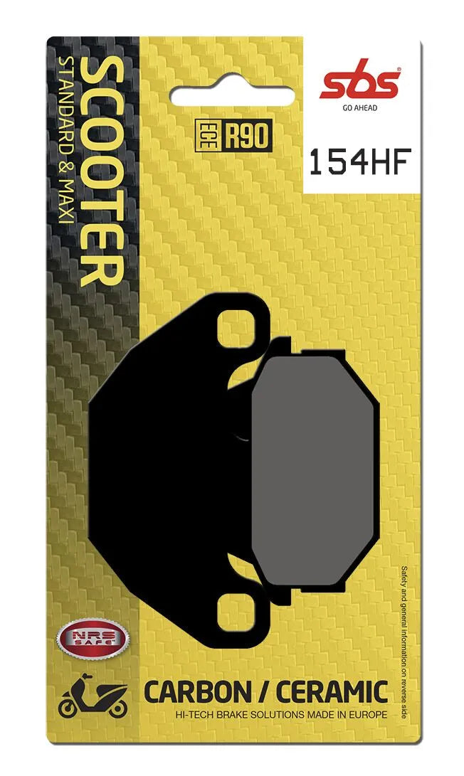 Sbs Hf Street Ceramic Organic Brake Pads - Front & Rear