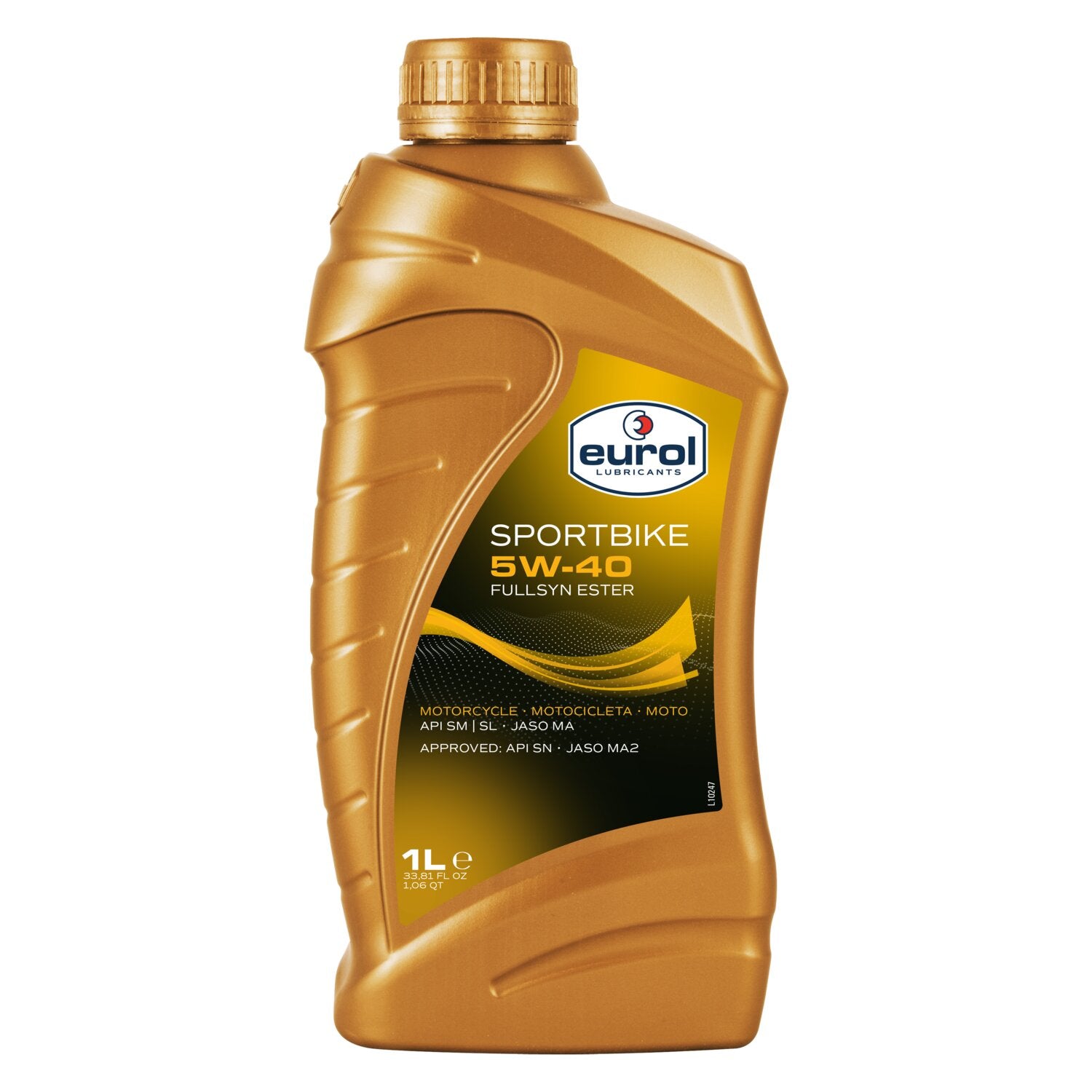 Eurol Synthetic 5W40 SG JASO-MA motor oil 1L