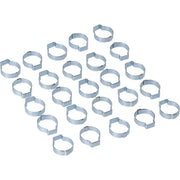 MCS Crimp hose clamp 13/16 (20.57mm) ID - Zinc