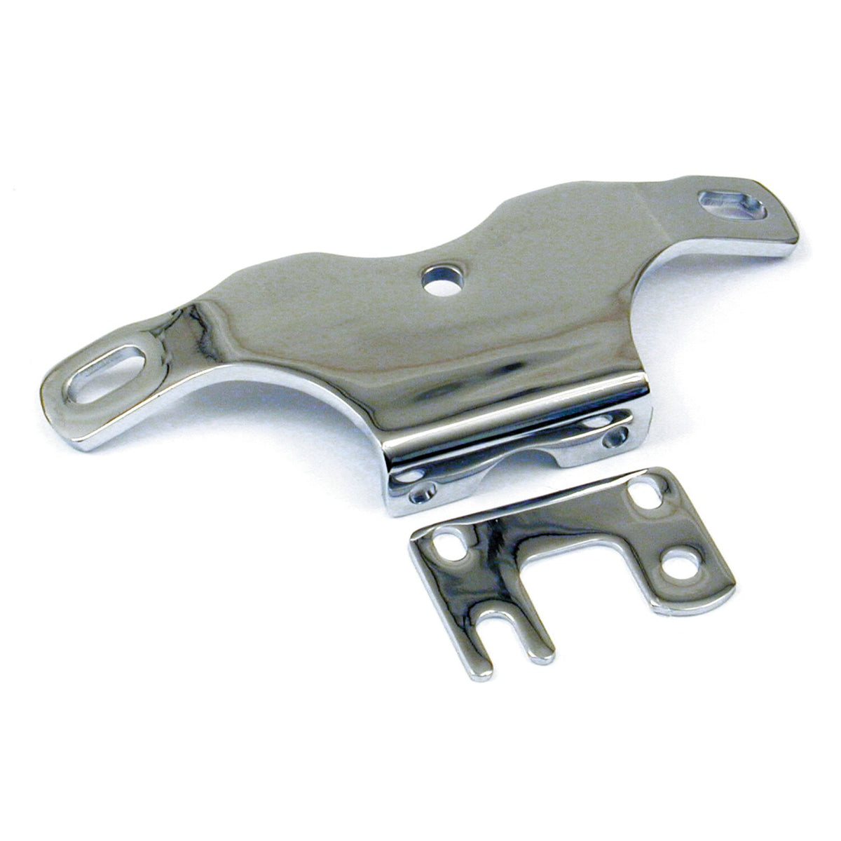 MCS Motormount heavy duty w/coil mount - Chrome