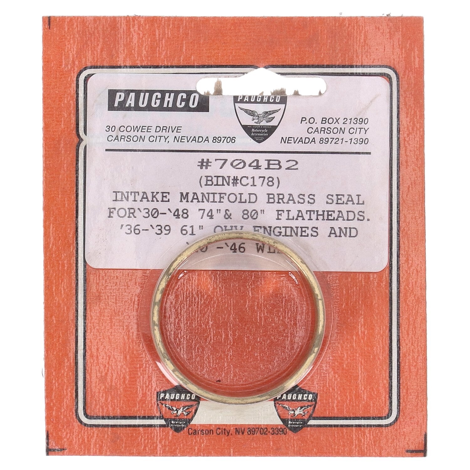 Paughco Intake manifold seals