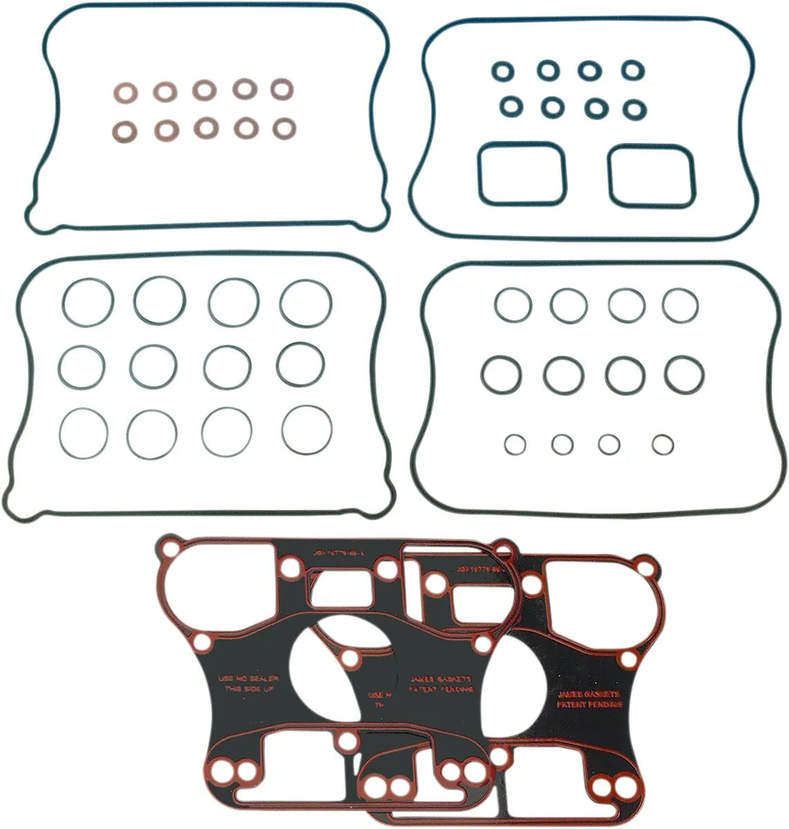 James Gasket Rocker Box Gasket Kit Harley Davidson XL 1972-1985