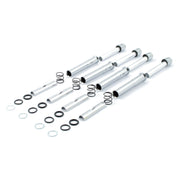 MCS Complete L79-84 Shovel pushrod cover kit - Chrome
