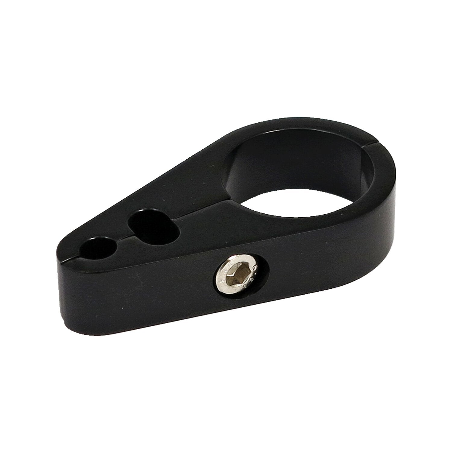 MCS 2-Piece frame cable clamp - Throttle/Idle/Brake - Black