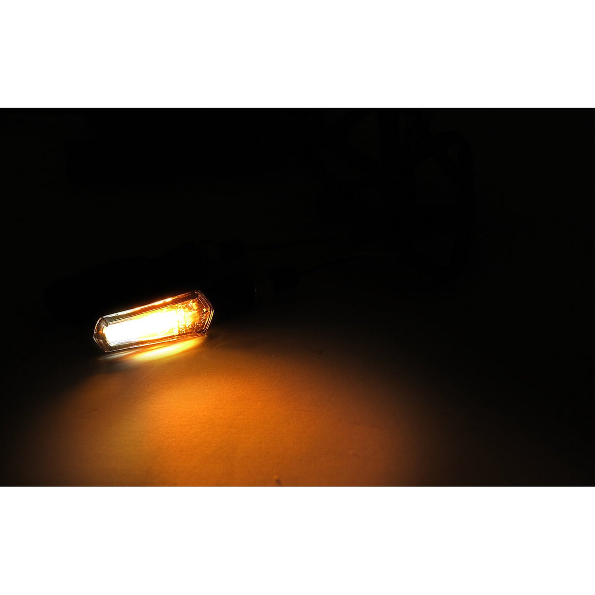 MCS Cob LED turn signal / running light combo - Black