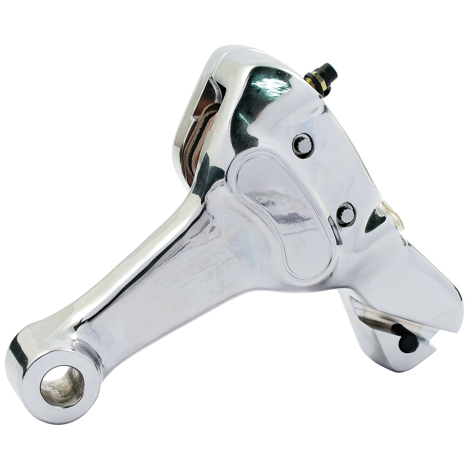 MCS Brake caliper & bracket assembly rear - Chrome