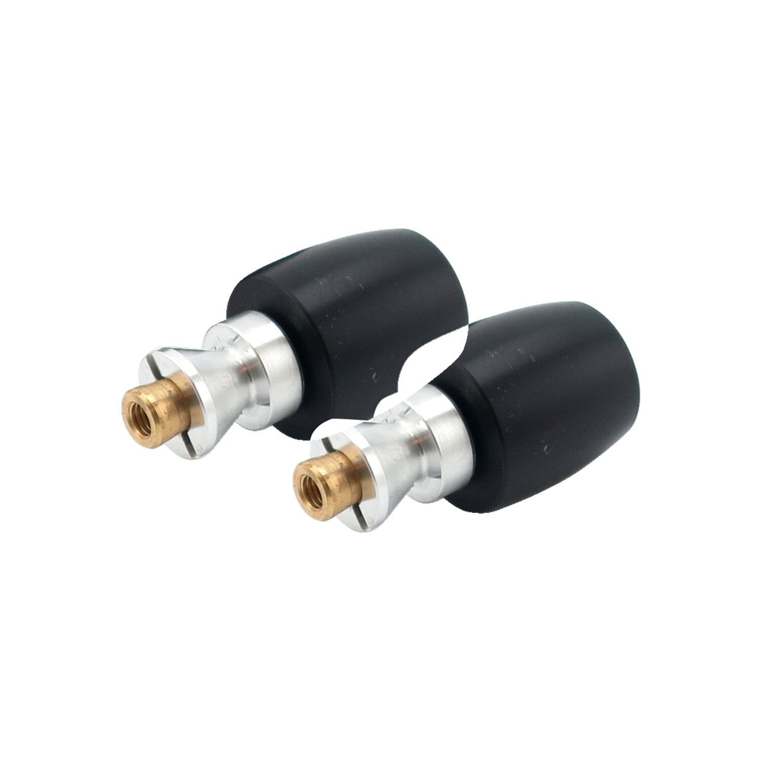 TRW Classic bar ends for 22mm aluminum handlebars - Black