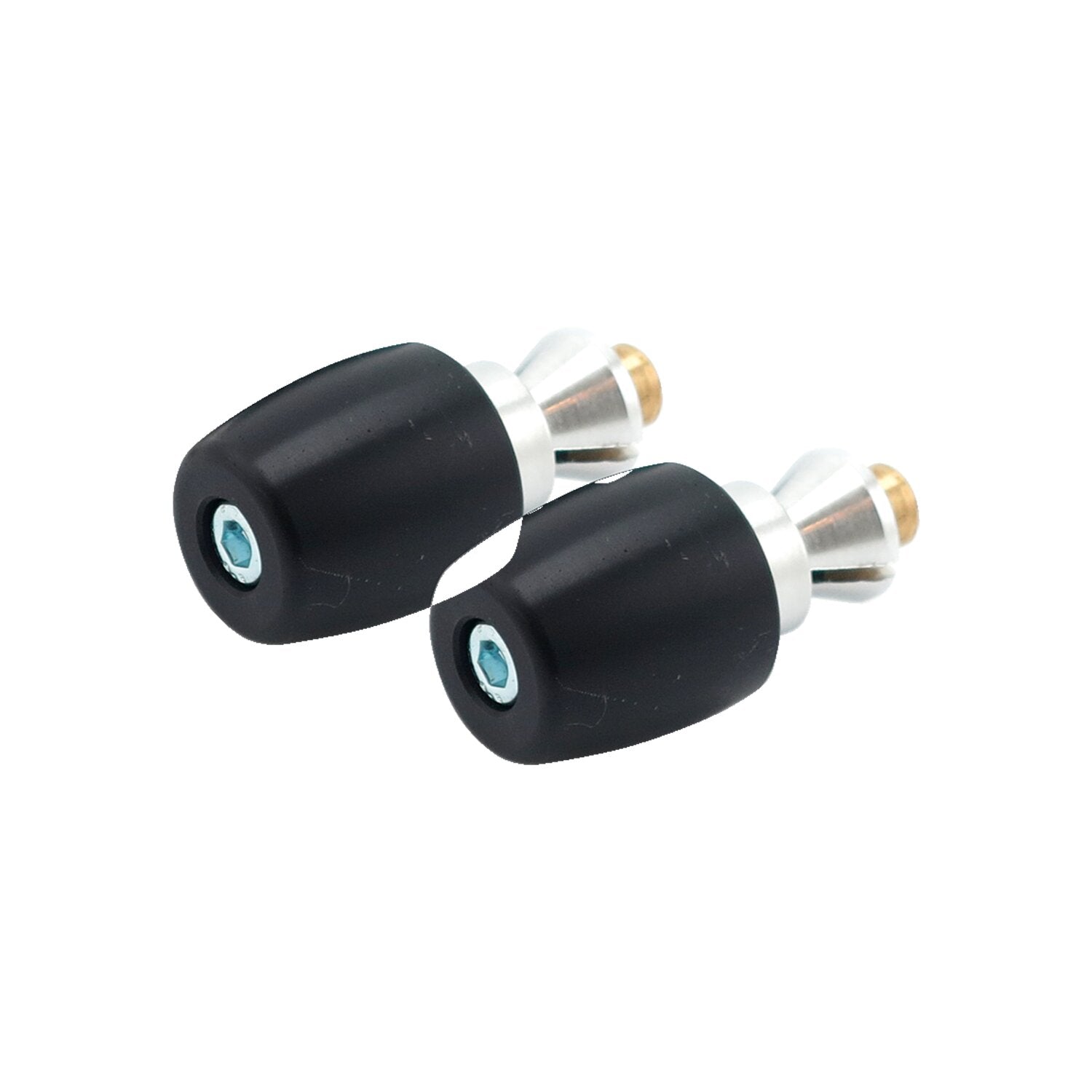 TRW bar ends for 22mm steel handlebars - Black