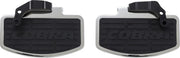 Cobra Classic Floorboard Kit - Black/chrome
