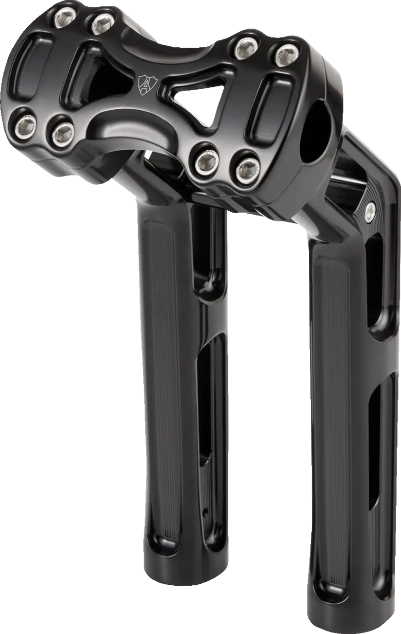 Arlen Ness Wayback Risers 10" Black for Harley '24+ Bagger Models
