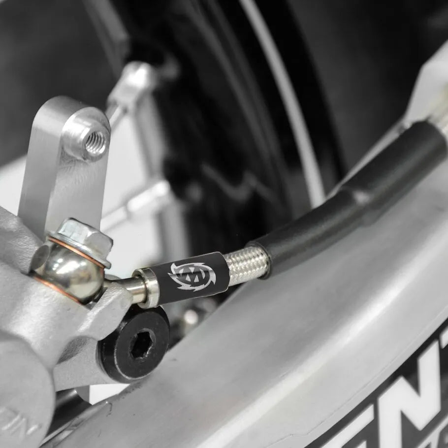 Zestaw Tylnego Przewodu Hamulcowego Moto-Master Ze Stali Nierdzewnej