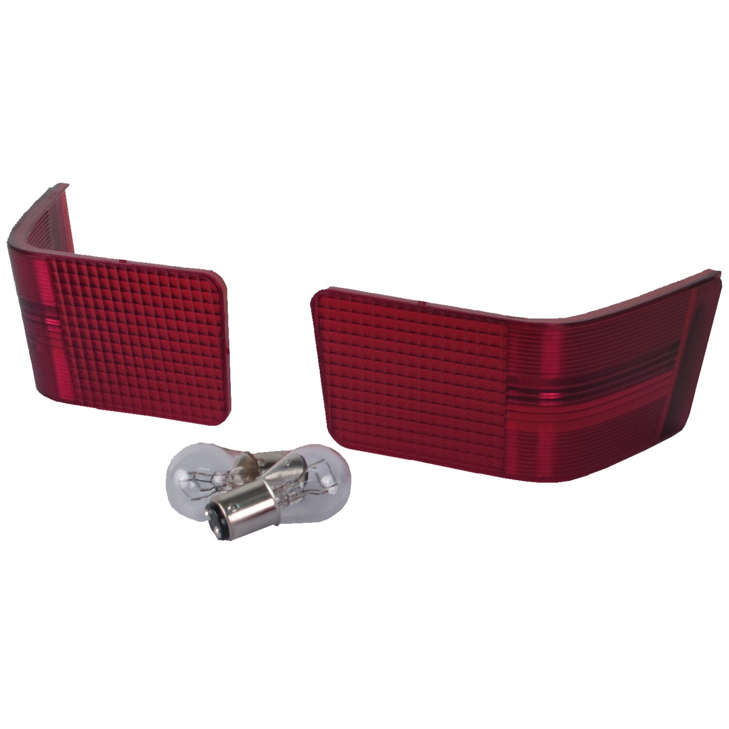 MCS Tour-Pak replacement lens kit - Red lens