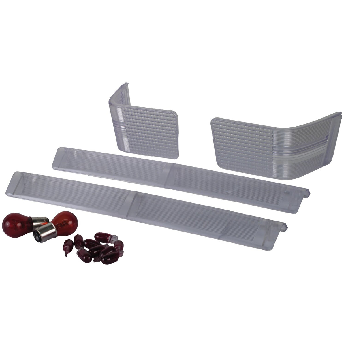 MCS Tour-Pak replacement lens kit - Clear lens