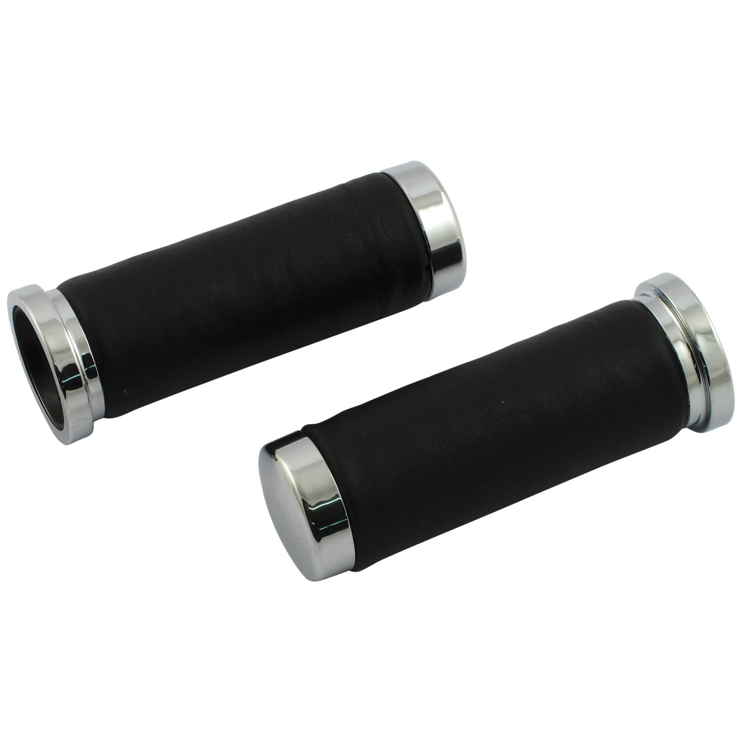 MCS Handlebar grip set Cushion Smooth - Imitation leather