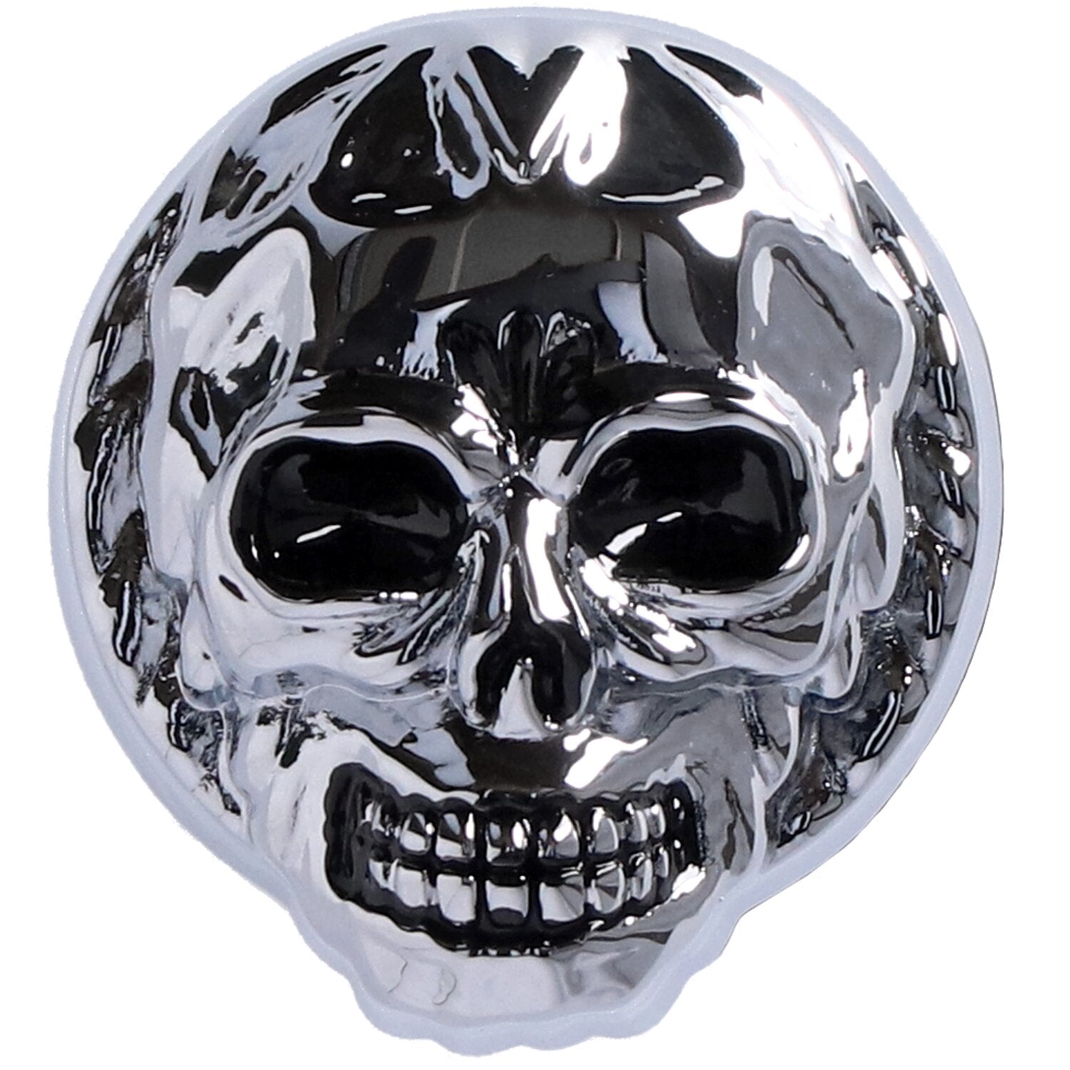MCS Handlebar grip set Cushion Skull leather