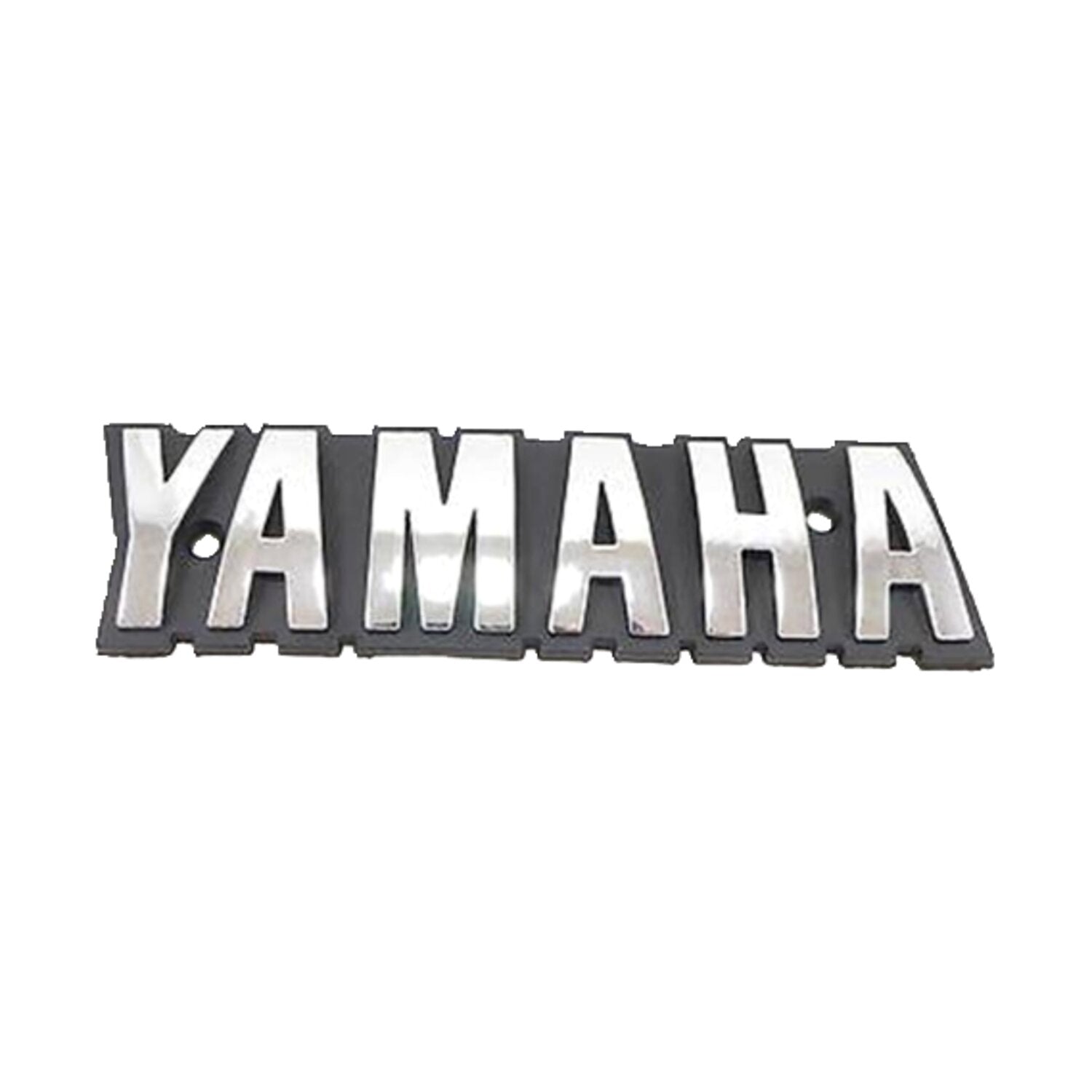 MCS Yamaha fuel tank emblem silver