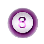 Trik Topz Eight Ball valve caps - Purple