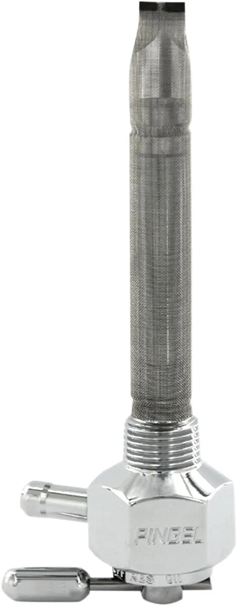 Pingel Power-Flo Fuel Valve Chrome 90-Degree 3/8" NPT