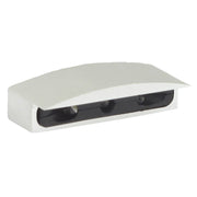 MCS Micro LED license plate light silver housing