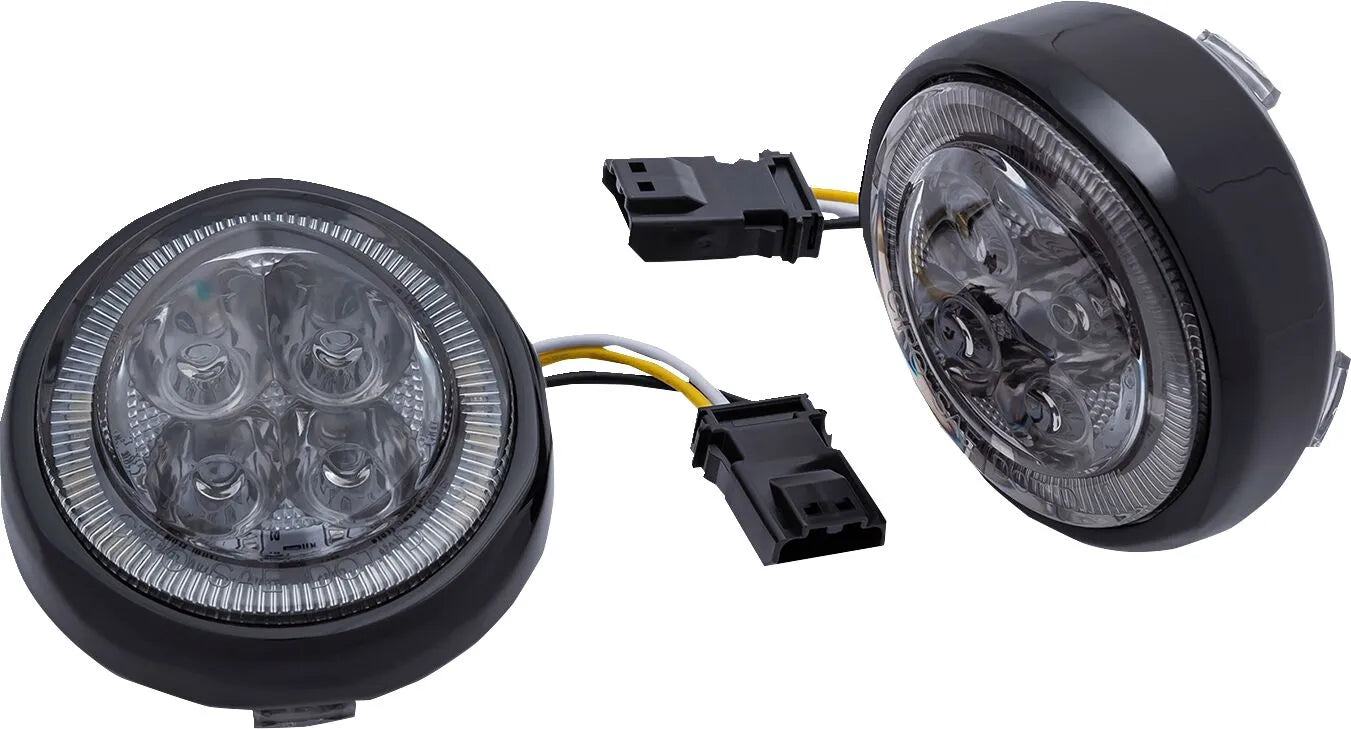 Ciro Led Fang Front Turn Signal Light Inserts