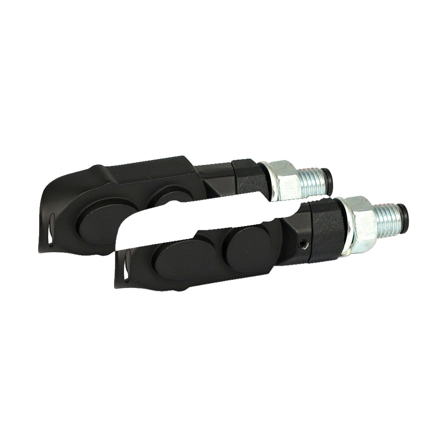 MCS Cluster LED turn signals - Black - Clear lens