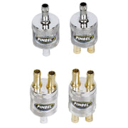 Pingel 5/16 fuel filter 2-in / 1-out
