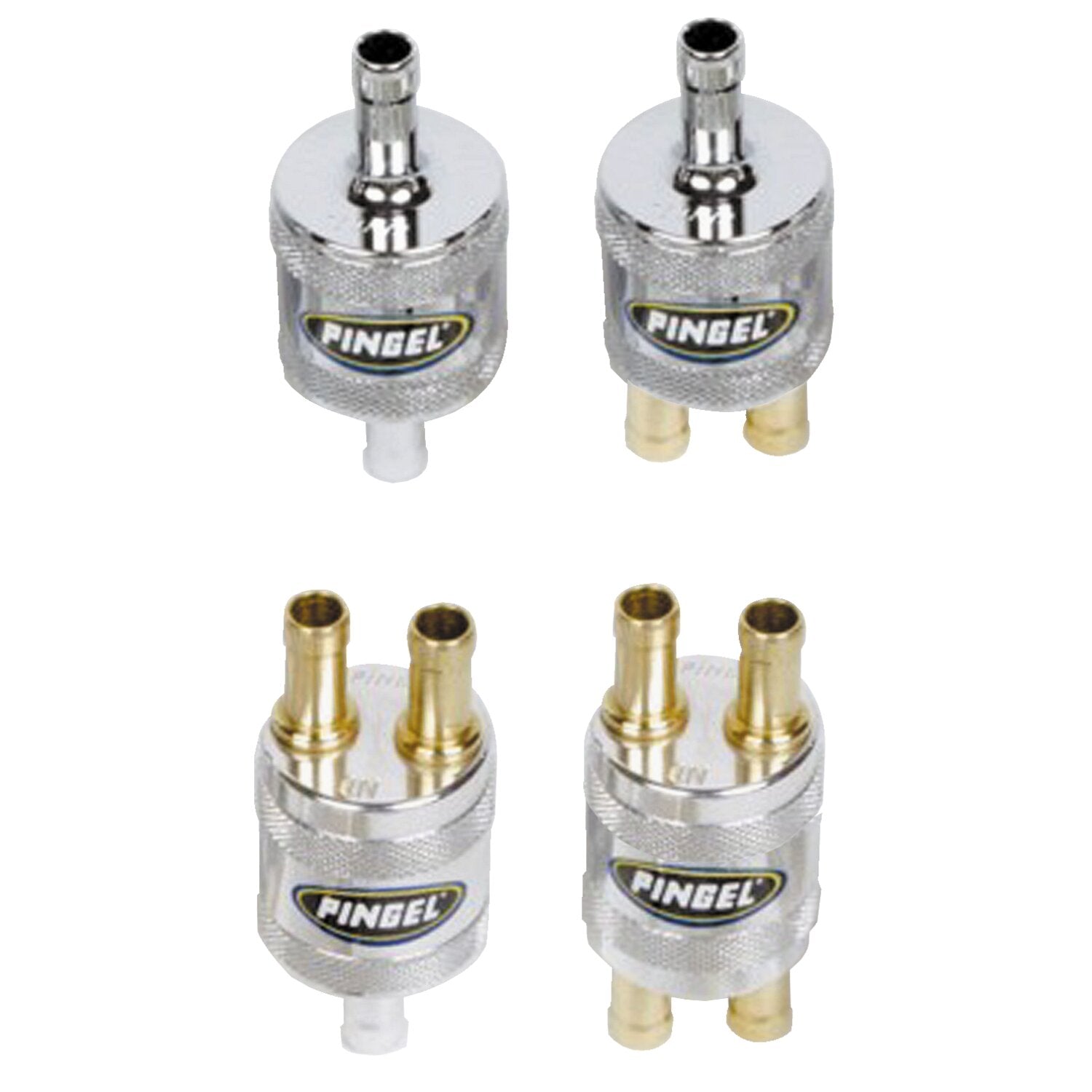 Pingel 5/16 fuel filter 2-in / 1-out