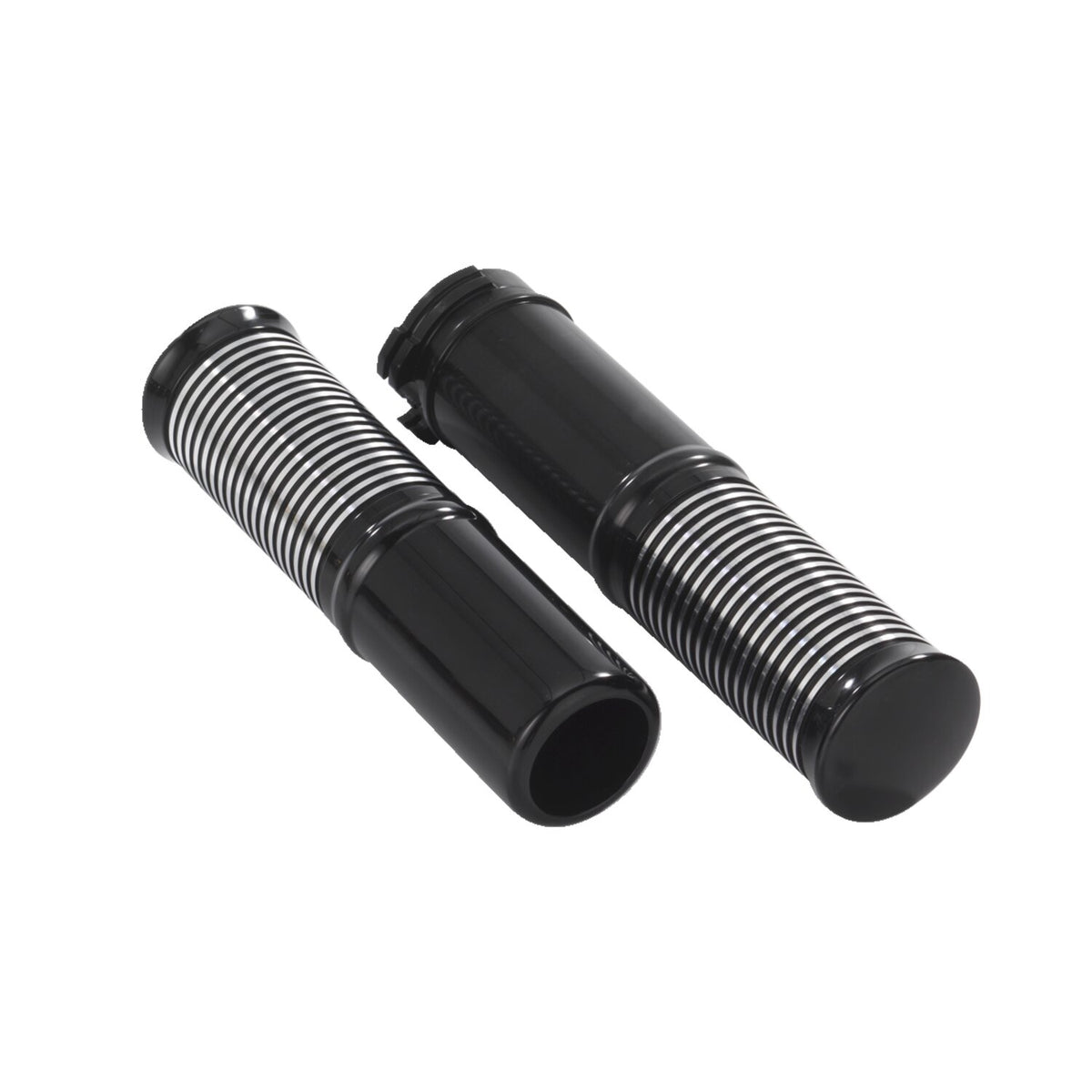 Kustom Tech FL handlebar grip set - Black Contrast Cut