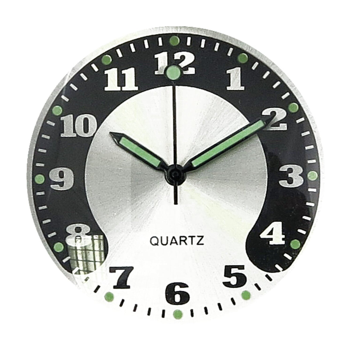 MCS Handlebar mounted clock black