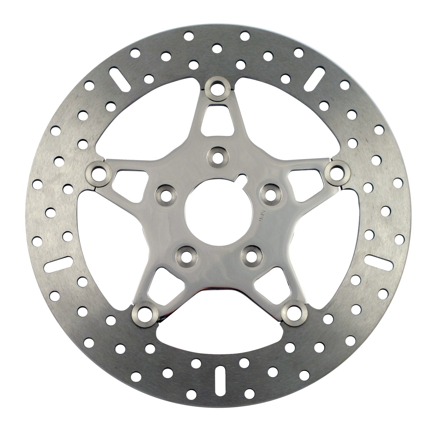 EBC 5-Button stainless floating brake rotor - Front - Pol