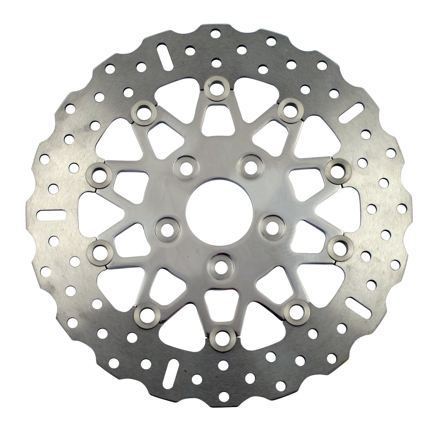 EBC pol - stainl - contour floating rotor