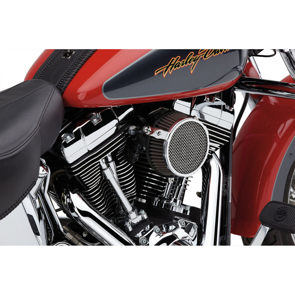Cobra Naked air cleaner kit - Plain - Chrome