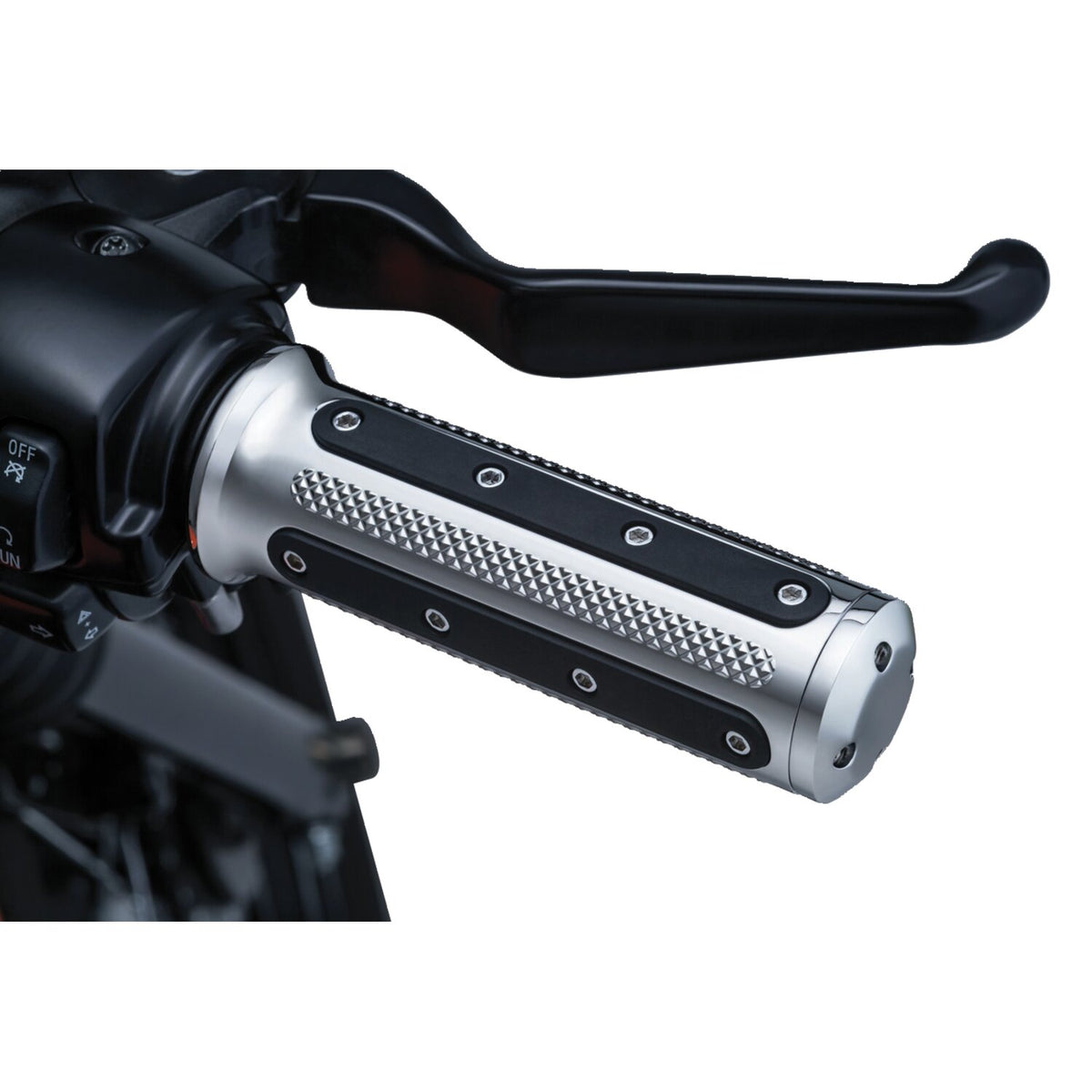 Kuryakyn Heavy industry grips - Chrome