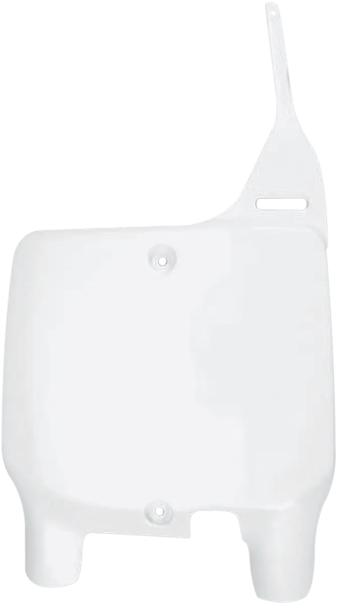 Ufo Front Number Plate White