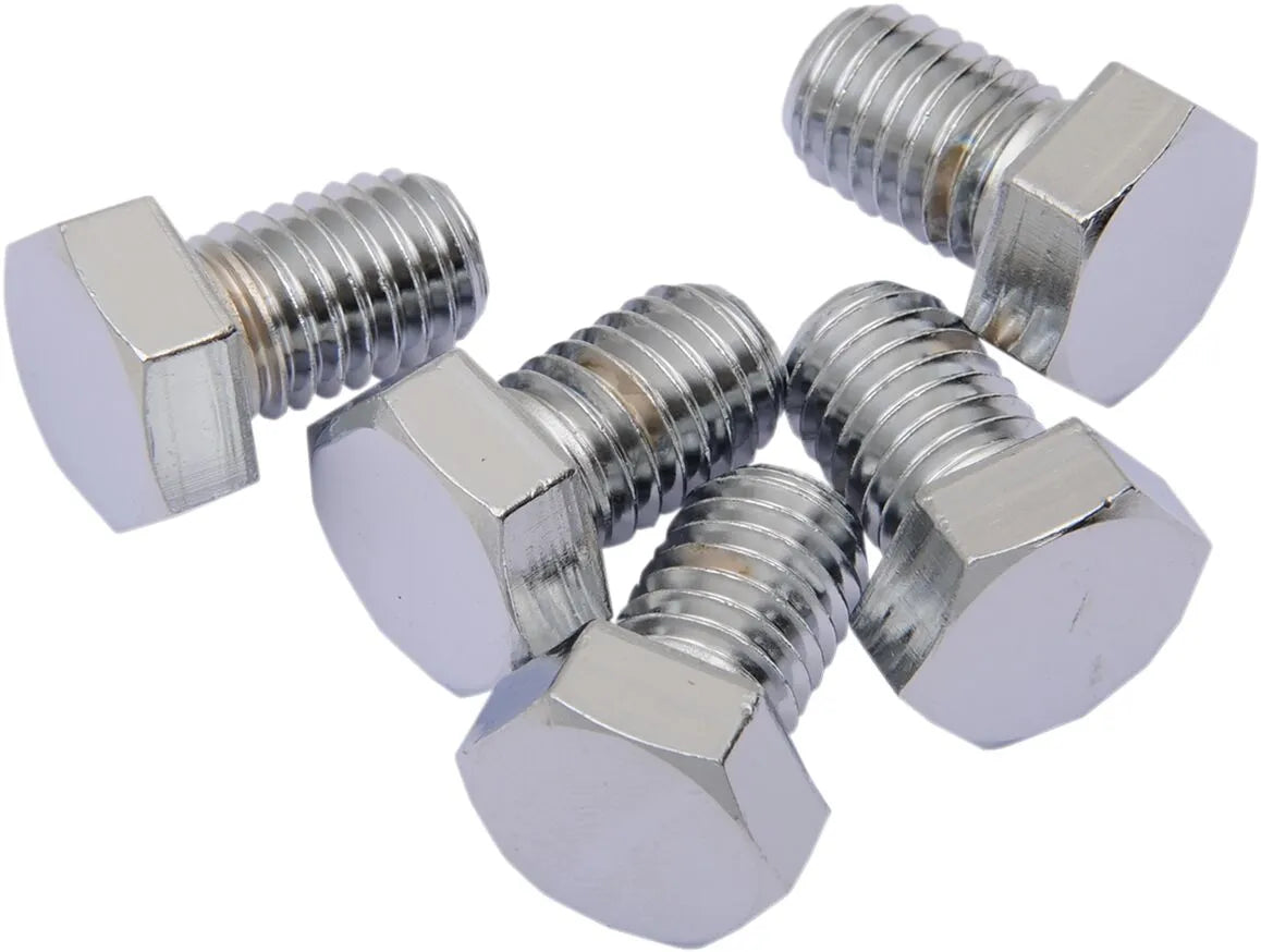 Drag Specialties Hex Head Bolt 1/2-13 x 1" Chrome