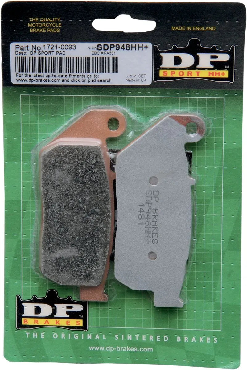 Spiekane Klocki Hamulcowe DP Brakes Do Harley-davidson/buell - Przód