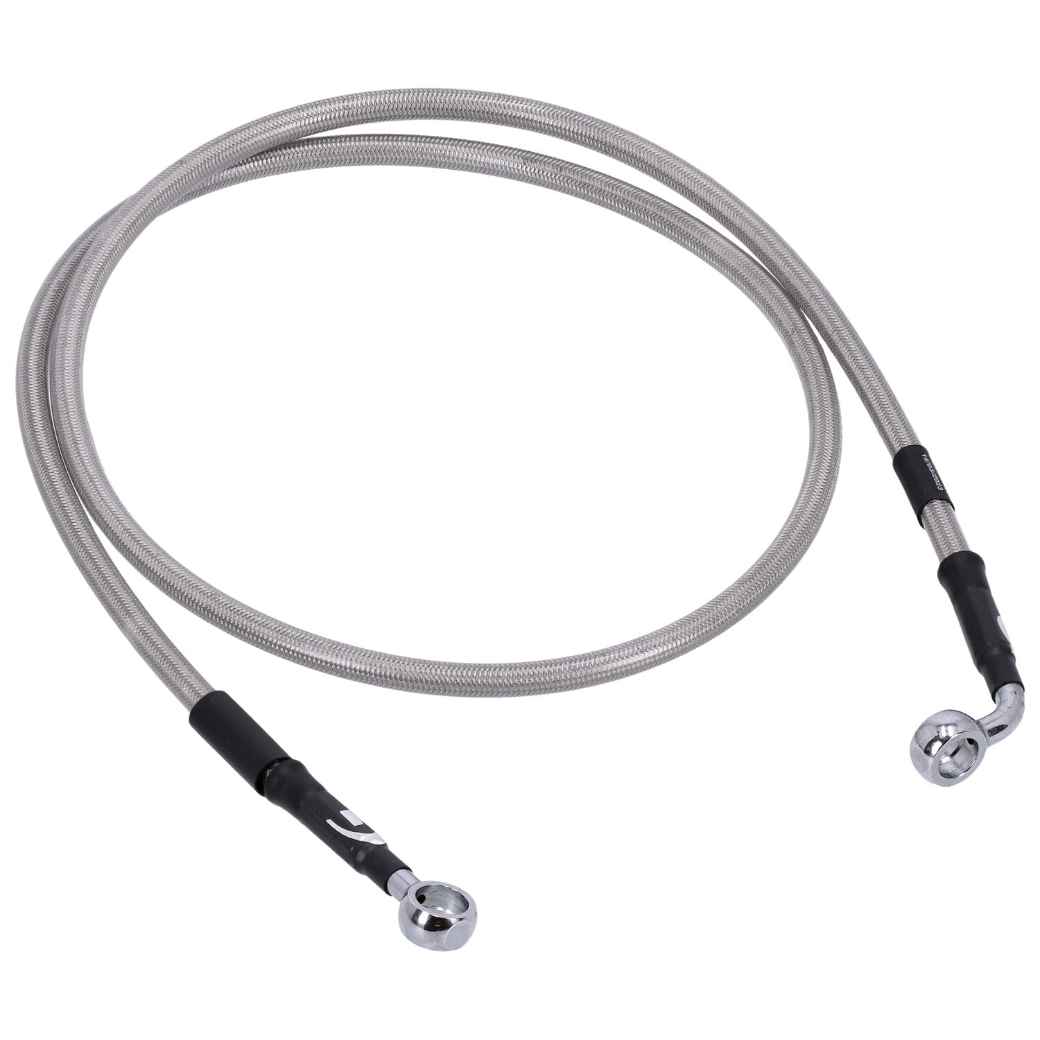 MCS by Goodridge brake line front stainless clear coated