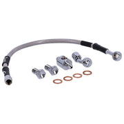 MCS by Goodridge brake line rear stainless clear coated