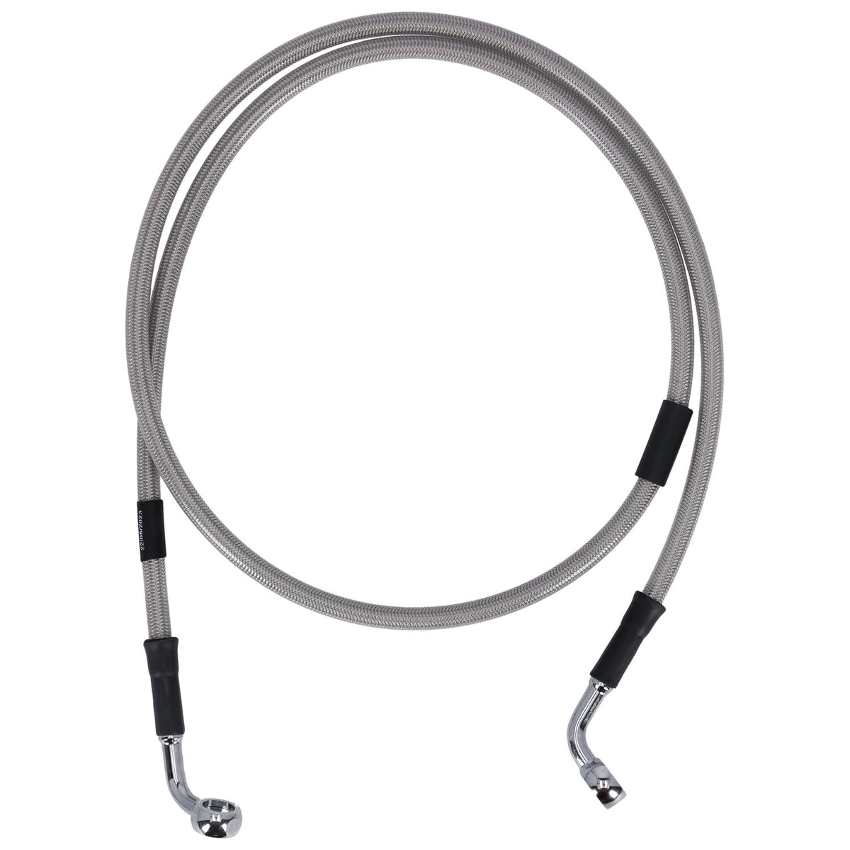 MCS by Goodridge brake line front stainless clear coated