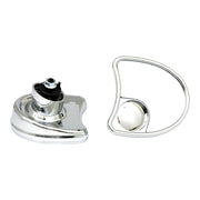 MCS Touring fairing mount mirror kit - Dual vision chrome