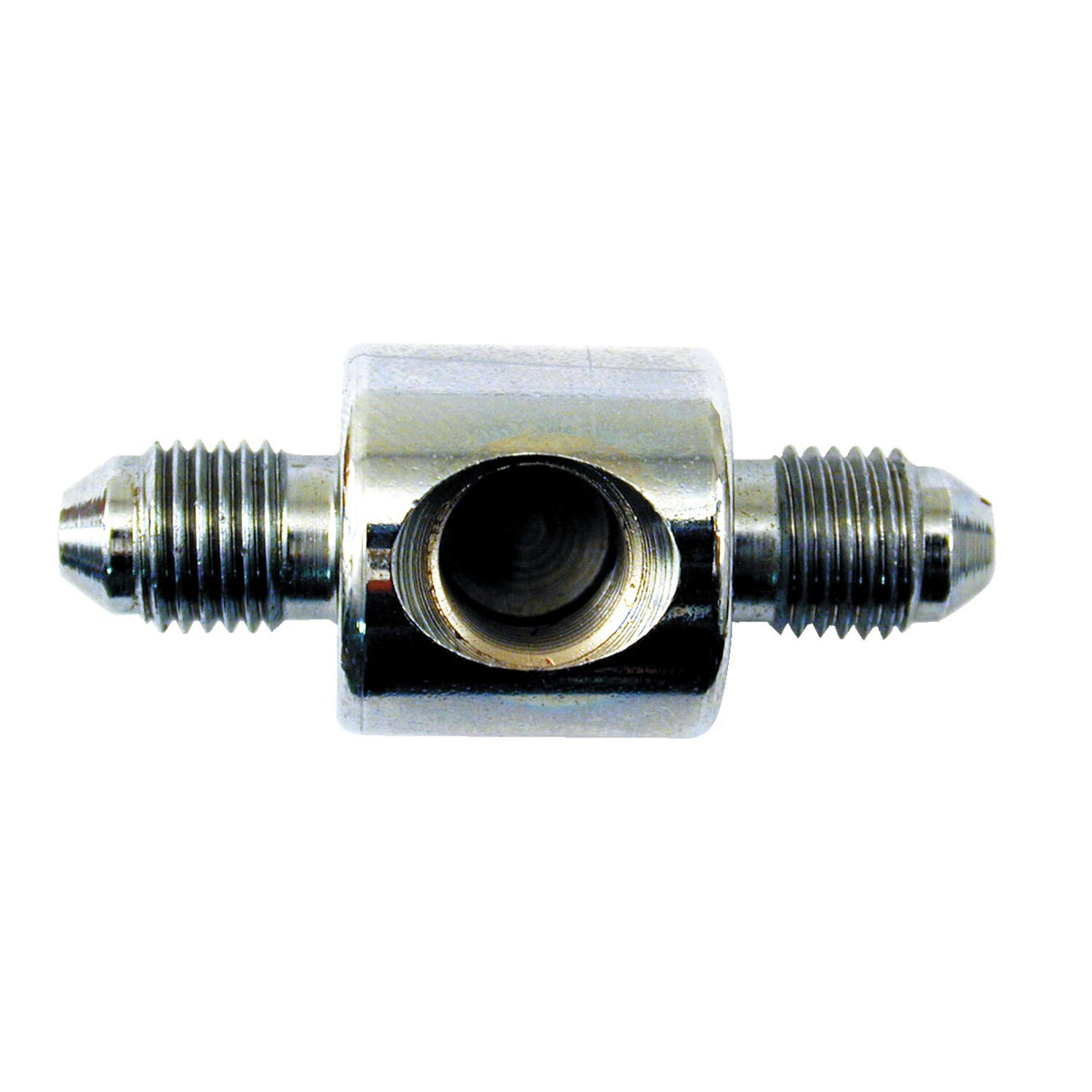 Goodridge universal brake switch fitting - 3/8-24 - Chrome